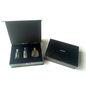 Custom Deluxe Logo Printed Gift Packaging Perfume Travelling Set Empty Luxury Perfume Bottle With Box