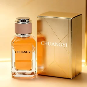 Custom Design Perfume Bottle square 30ml 50ml Empty Fragrance Spray Glass Perfume Bottles with Box
