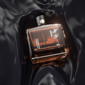 Custom Design Unique Luxury Perfume 50ml 100ml Polished Gradient Color Clear Glass Bottle Refill Fancy Perfume Spray Bottle