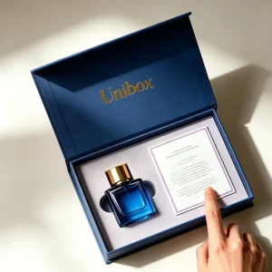 Custom Eco Friendly Flip Top Magnetic Rigid Gift Boxes With LOGO Printing for Luxury Perfume Paper Boxes Packaging
