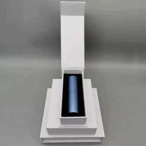 Custom Eco Friendly High Quality Colour Men’s Luxury White Small Perfume Paper Magnetic Gift Box