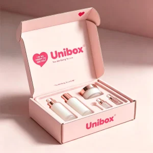 Custom Eco Friendly Shipping Boxes With Soft Touch Coating and Matte Finish for Luxury Skincare and Cosmetic Paper Box Packaging