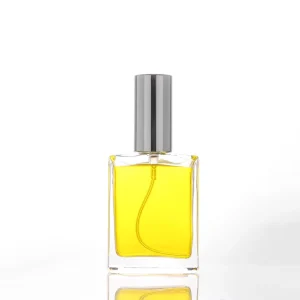 Custom Flacon Parfum Luxury Perfume Spray Bottles 30 ml 50 ml Rectangle Square Empty Glass Perfume Bottle