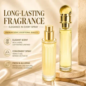 Custom Floral Fragrance Spray Perfume Rose Jasmine Aroma Custom Packaging Ladies Daily Use Portable Perfume