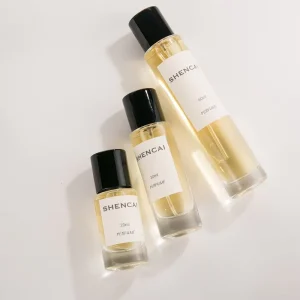 Custom Fragrance 20ml 30ml 60ml Luxury Empty Glass Spray Perfume Bottle with Black Cover Glass Bottle Packaging