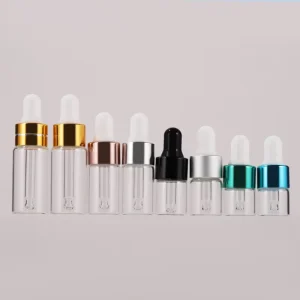 Custom Label Essential Oil Refill Bottle 1ml 2ml 3ml 4ml 5ml Essential Oil Perfume Bottle in Stock Bottle for Essential Oil