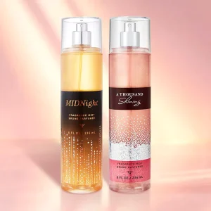 Custom Logo 236ml Body Mist Spray Night Shimmer Scent Fragrance Mist for Women Private Label