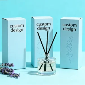 Custom Logo Aromatherapy Air Freshener Paper Box Fragrance Product Packaging Box for Home & Car
