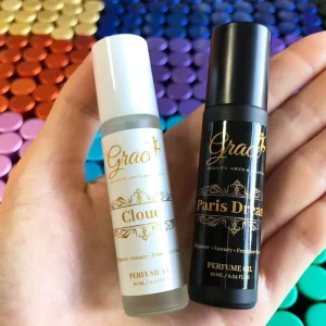Custom Logo Colorful Bottles Alcohol free Musk Fragrance Aroma Long Lasting Pheromone Parfum 10ml Roll on Perfume Oil