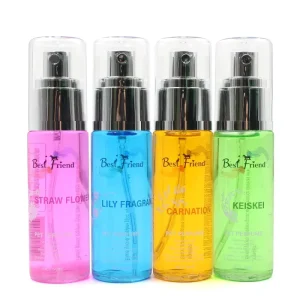 Custom Logo Dog Perfume Spray Odor Eliminator With Lasting Fresh Floral Lily Carnation Fragrance For Dog And Cats 50ml