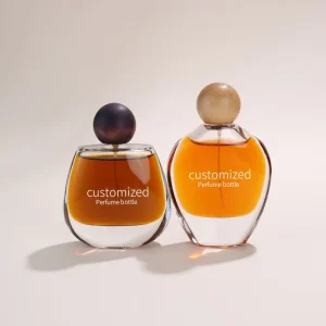 Custom Logo High Quality 100ml Perfume Bottle Cylinder Spray Clear Transparent Glass Empty Perfume Bottle With Box Packaging