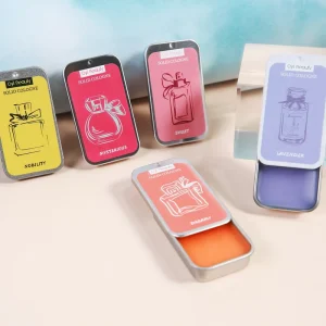 Custom Logo Long Lasting Solid Cologne Solid Perfume Fragrance Gels for Women Oem Organic Solid Perfume