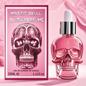 Custom Logo Luxury Skull Bottle Man and Women Fragrance Perfume Floral Woody Fruit Perfume Fine Perfume Long Lasting