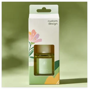 Custom Logo Printed Window Hanger Paper Box Retail Display Hook Packaging Box for Essential Oil Aromatherapy