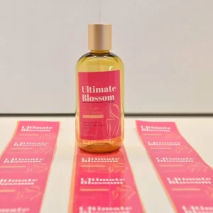 Custom Logo Private Label Roll Hot Stamping Durable Oil Proof UV Waterproof Eco-Friendly Vinyl Adhesive Cosmetic Labels Perfume