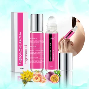 Custom Long Lasting Roll on Perfume With Pheromone Infused Essential Perfume Oil for Her
