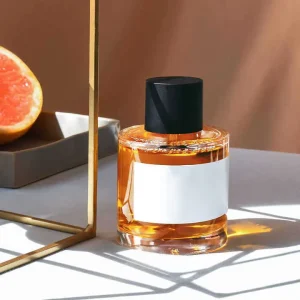 Custom Luxury 50ml Empty Refillable Glass Perfume Bottles with Pump Sprayer Screen Printing Eco friendly