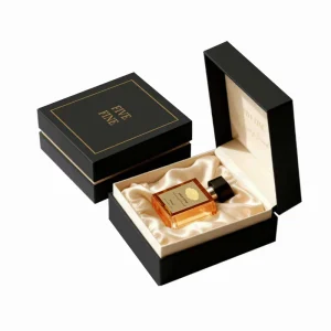Custom Luxury Paper Cosmetic Gift Box with UV Coating Recycled Materials 30ml 50ml 100ml Empty Bottles & Perfume Packaging