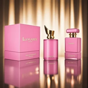 Custom Luxury Perfume Set with Colorful Hot Stamping Surface Includes Bottle and Box