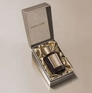 Custom Luxury Velvet Box Perfume Essential Oil Skin Care Serum Recycled Materials Perfume Packaging Box Cosmetic Paper Boxes