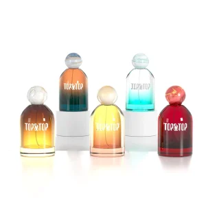 Custom Made Luxury Perfume Bottle Packaging Easy Crimp Empty Refillable Perfume Spray Glass Bottle 50 ml 100ml