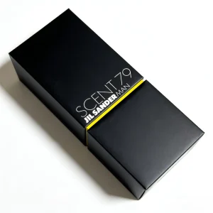 Custom Men’s Perfume and Cologne Gift Box with Embossing Glitter Bronzing Recyclable Paperboard Rigid Oblong Box