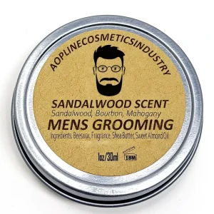 Custom Men’s Solid Cologne Perfume Beard Barber After Shave Private Label 30ml Volume