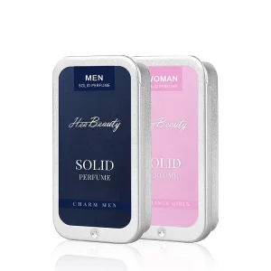 Custom Mini Sliding Tin Box Metal Case Solid Perfume Packing Box