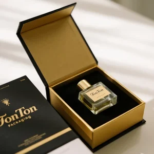 Custom Perfume Box with Luxury Gift Box Packaging for Elegant Perfume Bottles and Sample