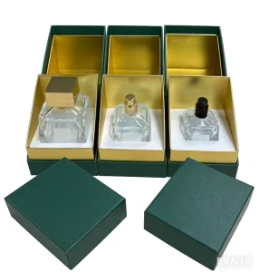 Custom Perfume Gift Box Packaging Luxury Color Logo Perfume Bottle Factory Free Sample High End Flip Top Gift Box