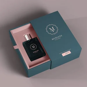 Custom Printed Logo Luxury Rigid Cardboard Cosmetic Perfume Packaging Drawer Paper Gift Box With Insert