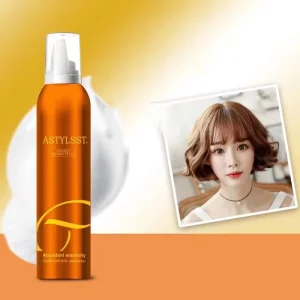 Custom Private Label Men’s Curly Hair Care Styling Handheld ProductFashion StylingStrong Styling Foaming Hair Gel