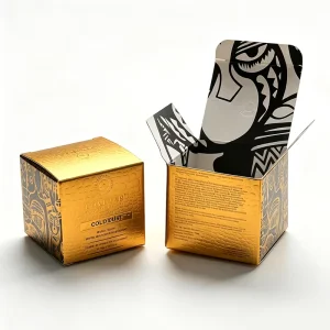 Custom Skin Care Box Cosmetic Carton Folding Packaging Tuck Top Custom Printed Cosmetic Paper Box Packaging