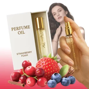 Custom Slide Open Box 10ml Women’s Berry Vanilla Sweet Fruity Aroma Eau De Parfum Fragrance Body Mist Perfume Spray