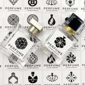 Custom Waterproof Perfume Private Bottle Logo Sticker Labels for Perfume Bottles