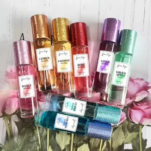 Custom Women’s 10ml EDT Jasmine Rose Vanilla Citrus Apple Fruity Floral Musk Parfum Roll on Perfume Oil