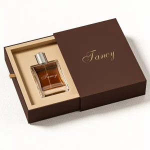Custom logo Recyclable Drawer Box Luxury Perfume Skincare Gift Packaging Box
