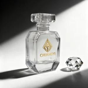 Custom-made Luxurious Square Clear Surface Glass Perfume Bottles Boxes 30ml 50ml 100ml Fragrance Pump Sprayer