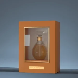 Customizable High end Magnetic Cardboard Cosmetic Packaging Luxurious Perfume Bottle Gift Set and Design logo