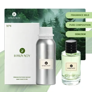 Customizable Minimalist Unisex Perfume 100ml in Bulbous Clear Bottle with Silver Cap OEM ODM Neutral Scent