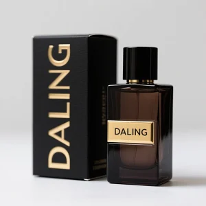 Customizable Transparent Glass 50ml Perfume Bottle 100ml Square Spray Empty Perfume Bottle with Package Box