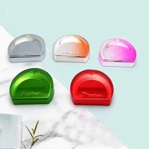 Customization Compact Container for Solid Perfume Moon Half Circle Refill Solid Perfume Container case