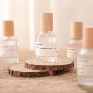 Customize Empty Glass 30ml 50ml 100ml Cylinder Transparent Men Perfume Spray Bottle with Cap