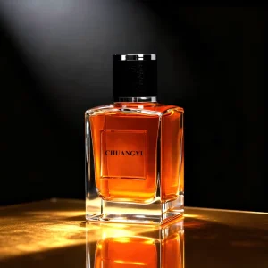 Customized 30ml 50ml 100ml Square Empty Perfume Glass Bottles with Pump Sprayer High Quality Packaging Gift Box