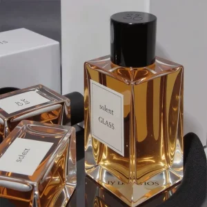 Customized 50ml 100ml Luxury Thick Bottom Design High Quality Transparent Empty Perfume Packaging Bottle Logo Screen Printing