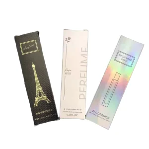 Customized Cologne Vaporisateur Exclusive Collection Slender Atomizer Box Luxury Fragrance Pack For Global Brand Factory