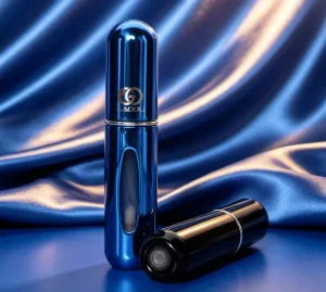 Customized Colors Mini 5ML8ML Refillable Perfume Bottle with Window Screen Printing Travel Spray Portable Dispenser Bottle