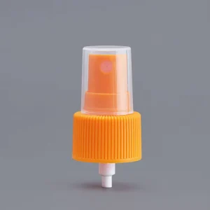 Customized Fine Orange Sprayer Liquid Mist Sprayer Nozzle Press Spray Head for Bottles Plastic Sprayer