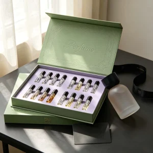Customized LOGOMagnetic 16 Pcs Sample 2 5ml Perfume Box Gift Box Aromatherapy Scented Essential Oil Packaging Box Perfume Store