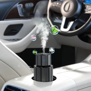 Customized Logo 140ml Star Top Light Large Capacity Car Glass Perfume Fresh Air Freshener Device Portable Eco friendly Aroma
